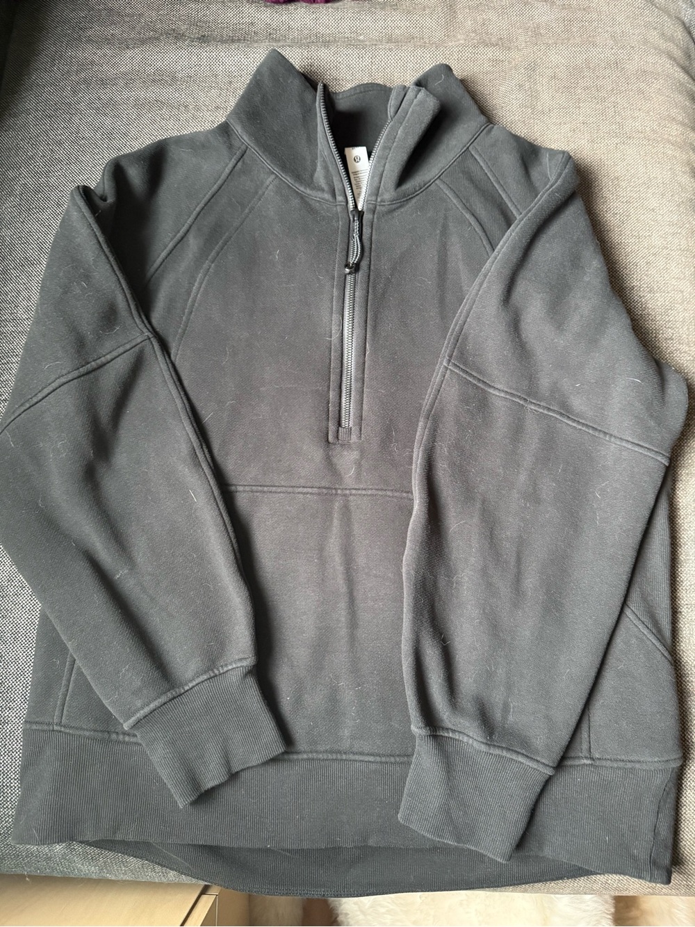 Lululemon Half Zip Funnel Neck Sweatshirt (size M/L)